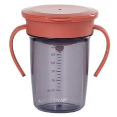 랄라비 360 흘림방지컵 240ml, 1개, Red 1개, 레드