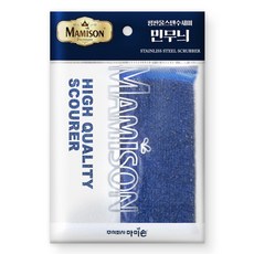 마미손 평판 울스텐 민무늬 강력수세미 랜덤발송, 1개입, 1개