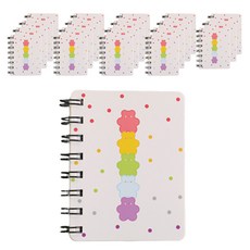 마켓감성 미니 휴대용 간편 메모장, 곰, 20개 곰, 20개