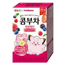 담터 포켓몬 세븐베리 콤부차, 5g, 10개입, 1개