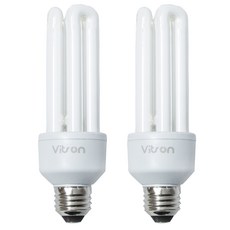 LISHIN Vitson 內置安定器燈泡 30W, 晝光色, 2個