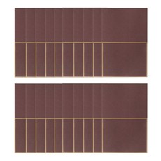 Kohimo名牌空白告示牌展示卡折疊式 20入 4W157, 酒紅色(折疊式), 1組