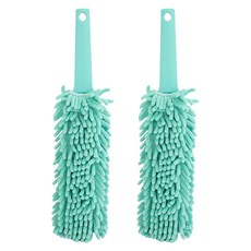CleanMate 超細纖維除塵撢 小, 淺綠色, 2個