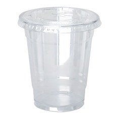 Bloom at home PET一次性透明杯 25入+平蓋 25入組, 1組, 410ml