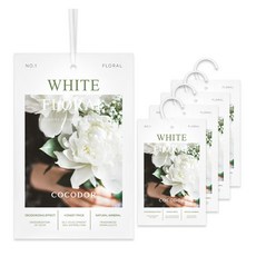 COCODOR 珂珂朵爾 香水香包 衣櫃芳香劑 S 白色花香 正品, 20g, 5個