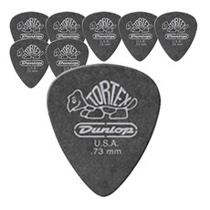 Dunlop Toltex 漆黑吉他撥片 8p + 獨木舟鈴撥片 3p, 1組