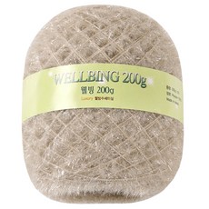 연일섬유 웰빙수세미 콘사 뜨개실 200g, 52연베이지, 1개
