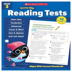 Scholastic Success with Reading Tests Grade 3, Tests 3, Scholastic Teaching Resources