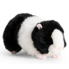 애너미고스 영국에서 온 동물친구 인형, 11cm, 블랙앤화이트기니피그, 1개