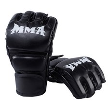 BeurreokMateu MMA開放式手指綜合格鬥手套, 1個, TYPE1