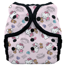 THiRSTiES 壓扣防水尿布兜 SANRIO聯名款, 4號(27-36kg), 100%聚酯纖維, Hello Kitty Dear Bear, 1件