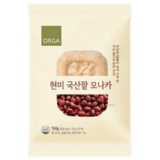 ORGA ORGA糙米國產紅豆莫納卡, 1個, 104g