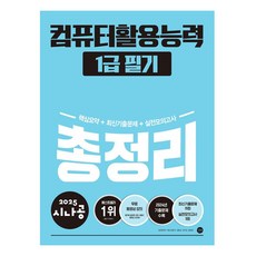 2025 시나공 컴퓨터활용능력 1급 필...