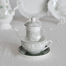 CoTe TaBLe Layla茶壺組 270ml, 綠色, 1組
