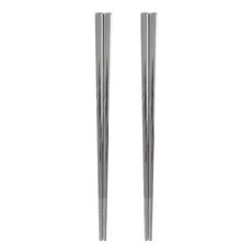 키친유 스텐 304 진공 젓가락 세트 21cm, 실버, 젓가락 2p, 2세트