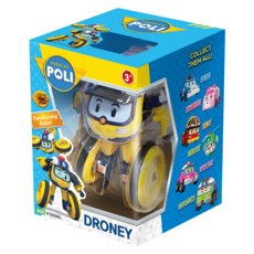 ROI VISUAL Robocar Poli 變形機器人玩具 - DRONEY, 佐力