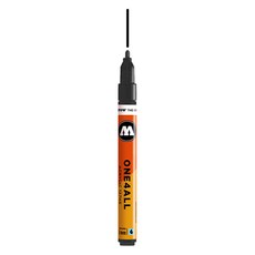 MOLOTOW 一支適用於所有壓克力記號筆 2mm 127HS 180 訊號黑色, 1個