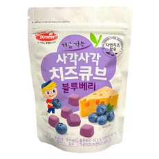 베베스트 처음먹는 사각사각 치즈큐브, 블루베리, 1개
