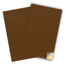 리노 다용도 가죽 리폼 보수 스티커 2p, 카멜