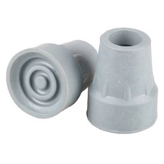 Dr. Felice J 拐杖補充裝橡膠帽包裝 22 mm, D灰色, 2個