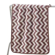 소니오 투톤 패턴 소프트 바스타월 70 x 140 cm, 05 브라운, 1개