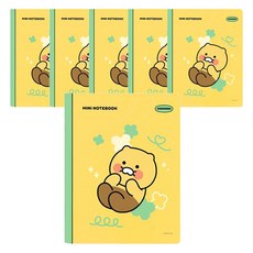 춘식이 미니 노트, 클로버, 6개 노트/메모지 춘식이 미니 노트, 클로버, 6개
