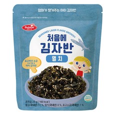 베베스트 유아용 처음에 김자반, 멸치, 25g, 1개 - 돌아기김자반