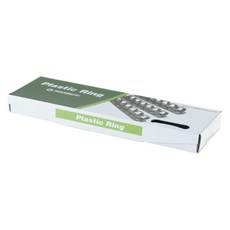 카피어랜드 플라스틱링 25p, 블랙, 1개, 10mm