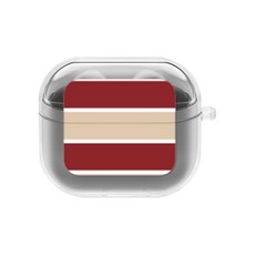 에잇클로드 심플리 갤럭시 버즈3 / 버즈3 프로 공용 일체형 클리어 무선 이어폰 하드 케이스, 캉캉베이지, 1개