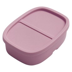 네이쳐리빙 릴리브 실리콘 냉장냉동 2칸 도시락통, 인디핑크, 1개