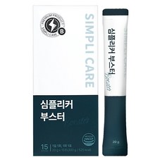 심플리케어 심플리커부스터 아르기닌 타우린 비타민C 15p, 1박스, 300g