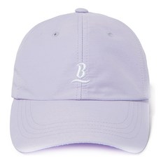 沙灘遊樂酒吧夏季防水球帽, B Logo 球帽 - 薰衣草色