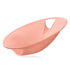 MEO 런드리버킷 홈 접이식 휴대용 세탁물 이동 수거 햄퍼망, 1개, 라이트핑크