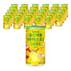 티로그 제로 미니 골드애플 탄산음료, 30개, 190ml