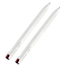 사라사 클립 3색 펜 0.5mm, 화이트, 2개