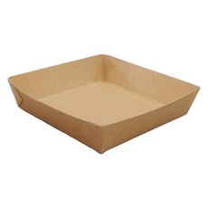 천운패키지 KP정사각 일회용 트레이 대 140 x 140 x 23mm, 100개입, 1개