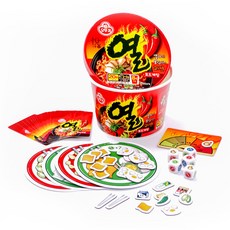 OTTOGI 不倒翁 辣拉麵桌遊, 1個, 混色
