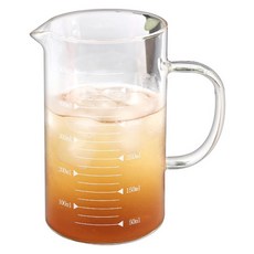 레벤호프 심플 비커 컵, 투명, 1개, 500ml