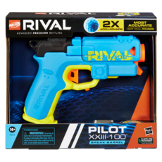 NERF 樂活打擊 決戰系列領航員 XXIII-100 玩具槍, 高衝擊力Accu-Rounds, 可相容所有NERF Rival發射器, 領航員 XXIII-100, 1盒