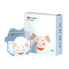 BaILEY 貝睿 拋棄式母乳儲存袋 羊寶寶 Set, 100ml, 30入, 30個, 1盒