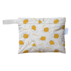 THiRSTiES 防水收納袋 SANRIO聯名款 Gudetama 蛋黃哥, 100% 聚酯纖維, 29x22公分