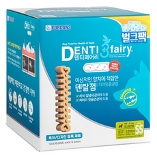 강아지 포켄스 덴티페어리 벌크팩 SS, 1.02kg, 1개, 타피오카 - 포켄스덴티페어리