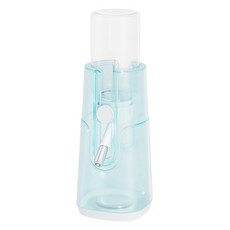 랜보어 햄스터 클리어 높이조절 급수기 FREE, 블루, 1개