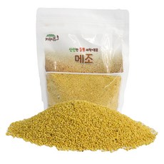 키워쥬 앵무새 신선하고 알찐 세척 볶음 메조 사료, 500g, 1개