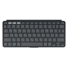로지텍 울트라 슬림 휴대용 팬터그래프키 키보드, 그래파이트, KEYS-TO-GO 2, 제조사축