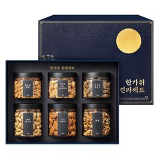 바프 한가위 별 6호 견과 6종 선물세트 775g, 1박스