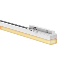 번개표 LED T라인 일자 레일조명 900mm 23W, 전구색, 1개