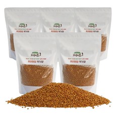 키워쥬 신선하고 알찐 세척 볶음 적기장, 500g, 5개