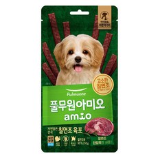 풀무원아미오 강아지 자연담은 육포, 칠면조 육포, 50g, 1개 칠면조, 50g, 1개