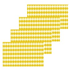 Market Pio廚房鑽石紋一次性桌布 款式9, 4個, 1入